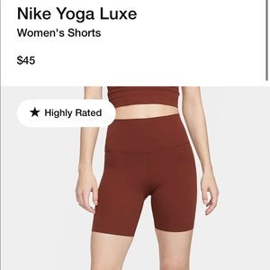 Nike Yoga Luxe Shorts